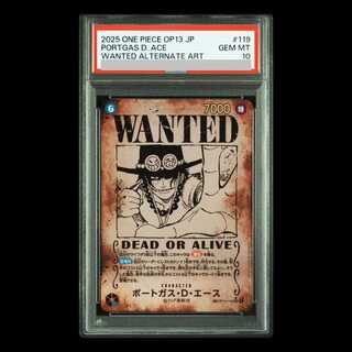PSA10] Portgas D. Ace (Parallel) SP OP13-119 1枚