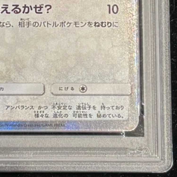 【PSA10】ポンチョを着たイーブイ PROMO 143/SM-P 1枚