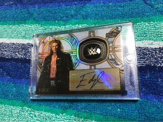 WWE EDGE Limited edition of 99 autographs & memorabilia