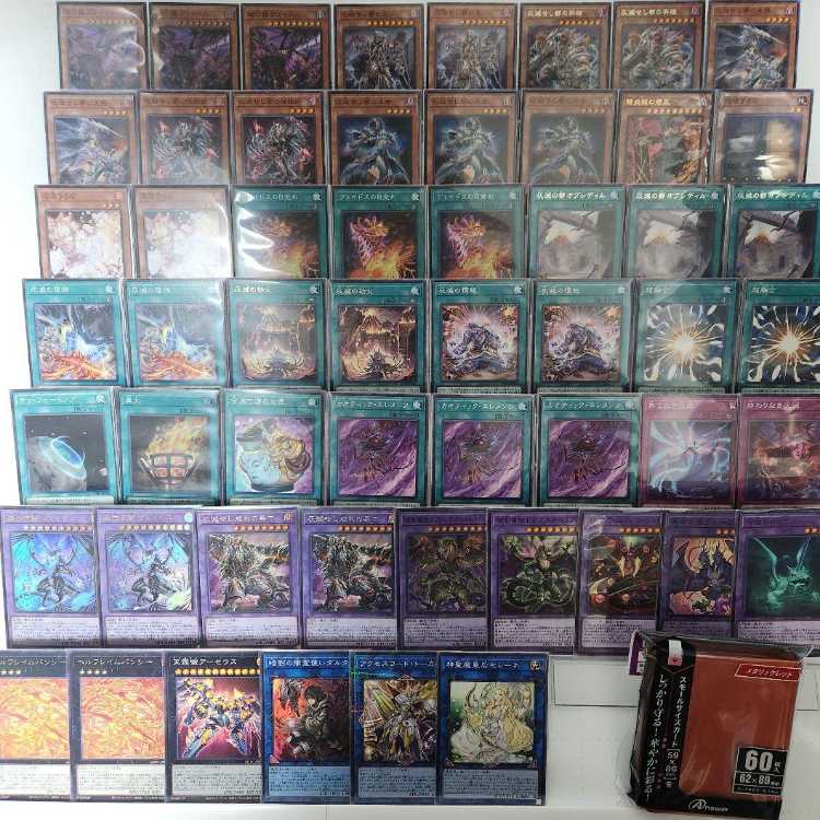 山屋 即日発送 灰滅デッキ 構築済みデッキ 滅亡龍 ヴェイドス 灰滅の都 オブシディム 滅亡き闇 ヴェイドス ヘルフレイムバンシー 灰滅せし都の巫女 1枚