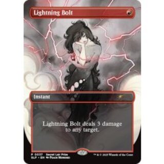 [EX+](FOIL)(0037)稲妻/Lightning Bolt《英語》【Secret Lair Showdown】 1