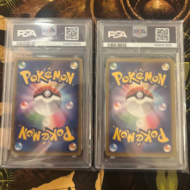 【PSA9,8】連番 チョンチー&ランターン 2枚