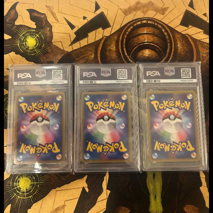 【PSA8】連番 タッツー&シードラ&キングドラ 3枚