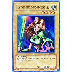 〔状態B〕女剣士カナン/KanantheSwordmistress【スーパー】{WCS-001}《モンスター》 1枚