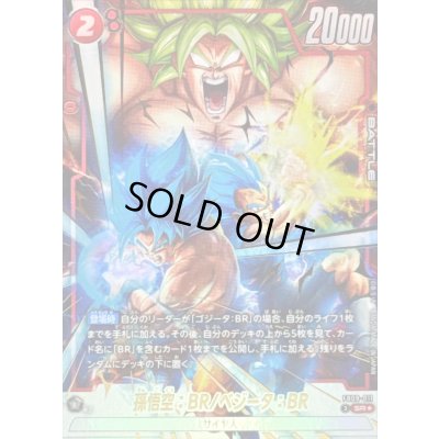 孫悟空：BR/ベジータ：BR(パラレル)【SR☆】{FB09-011} 1