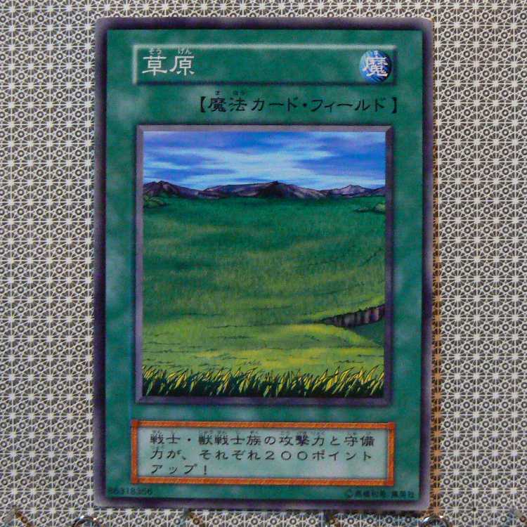 天使の施し[初期ノーマル]キズ有+草原[初期ノーマル]キズ有　2枚セット 2枚