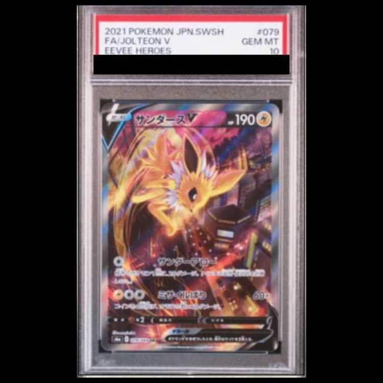 【PSA10】サンダースV SR 079/069 1枚