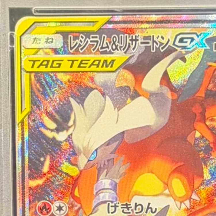【PSA10】レシラム＆リザードンGX SR 097/095 1枚