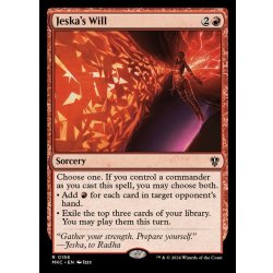 [EX]ジェスカの意志/Jeska's Will《英語》【MKC】 1枚