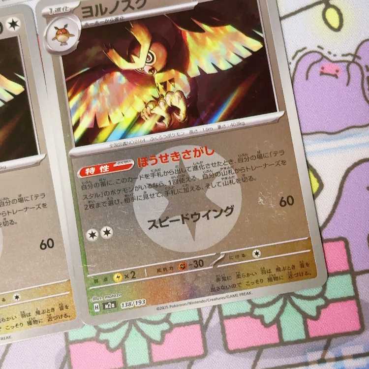 ヨルノズク(エネルギーマーク柄/ミラー仕様) 138/193 3枚