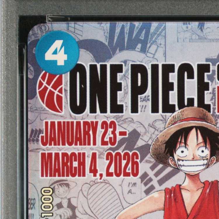 【PSA10】 モンキー・D・ルフィ 《英語版》 (COLLEGE BASKETBALL US VOYAGE) [P] {P-055} 1枚