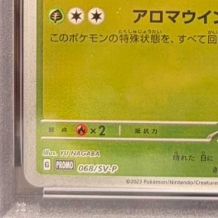 【PSA10】リーフィア YU NAGABA プロモ 開封済み PROMO 068/SV-P 1枚