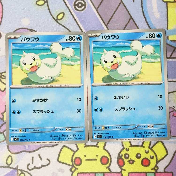 パウワウ C 018/080 2枚