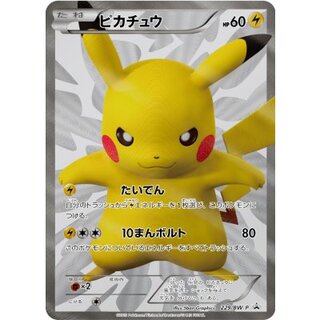 〔状態B〕ピカチュウ【P】{229/BW-P} 1枚