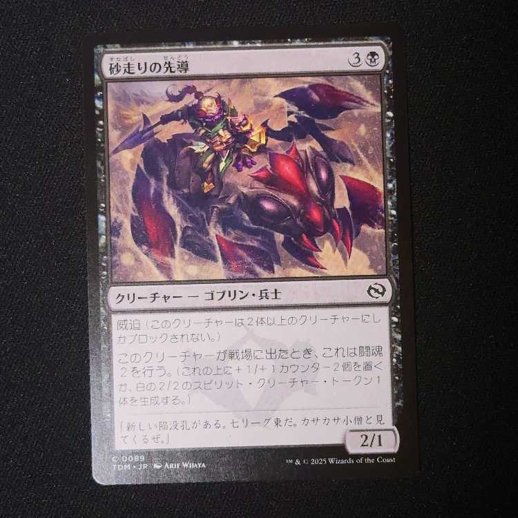 砂走りの先導 コモン 89/0 1枚