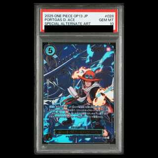 【PSA10】ポートガス・D・エース(パラレル) SP EB02-028 1枚