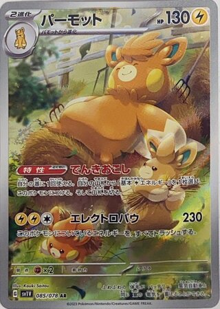パーモット (AR) {085/078} [SV1V/バイオレットex] [SV] 1枚