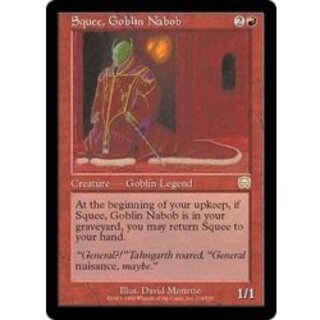 [EX]ゴブリンの太守スクイー/Squee, Goblin Nabob《日本語》【MMQ】 1枚