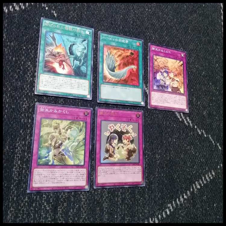 遊戯王　デッキ　御巫　サナキ　御巫神舞ー二貴子　[04817] 1枚