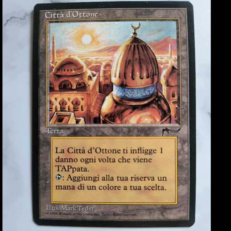 City of Brass/真鍮の都 ルネサンス イタリア語版 1枚