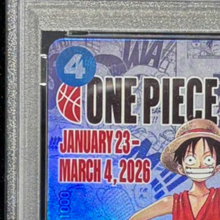 【PSA10】 モンキー・D・ルフィ 《英語版》 (COLLEGE BASKETBALL US VOYAGE) [P] {P-055} 1枚