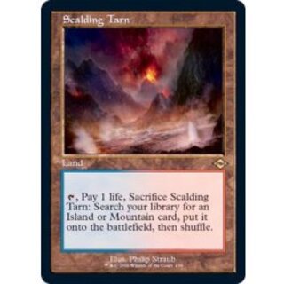 [EX+](FOIL)(旧枠仕様)沸騰する小湖/Scalding Tarn《英語》【MH2】 1枚