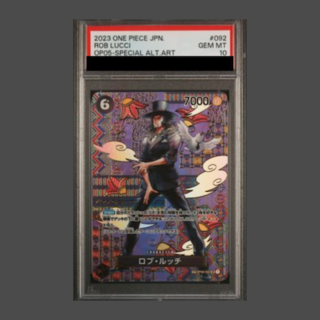 【PSA10】ロブ・ルッチ(パラレル) SP OP03-092 1枚