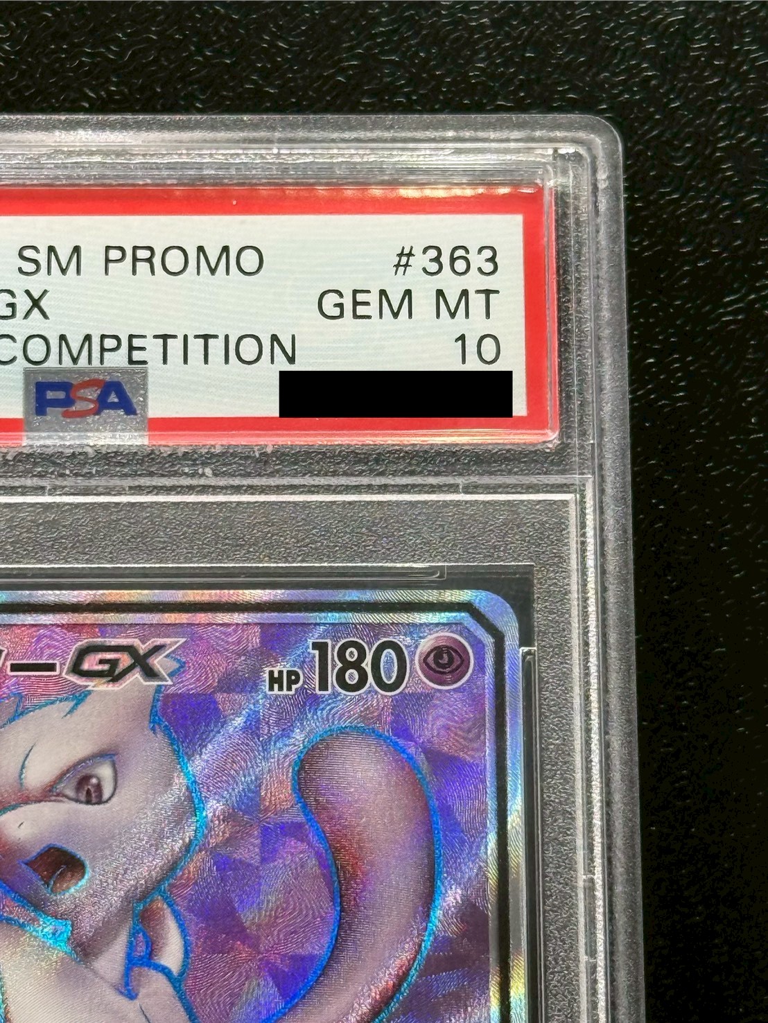 〔※状態難/PSA10鑑定済〕ミュウツーGX(SR仕様)【P】{363/SM-P} 1枚