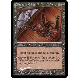 [EX+]悪魔の布告/Diabolic Edict《英語》【Arena Promos】 1枚