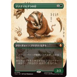 [EX+](フルアート)アナグマモグラの仔/Badgermole Cub《日本語》【TLA】 1枚