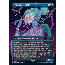 (1280)タッサの神託者/Thassa's Oracle《英語》【SLD】 1枚