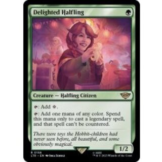 喜ぶハーフリング/Delighted Halfling《英語》【LTR】 1枚