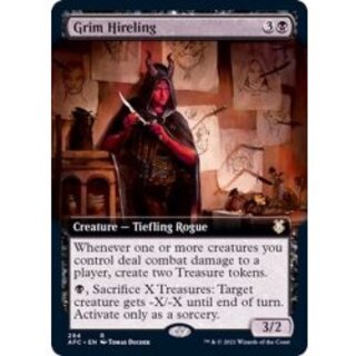 [EX+](フルアート)不気味な雇われ人/Grim Hireling《英語》【AFC】 1枚
