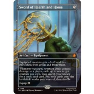 [EX+](FOIL)(フルアート)家庭と故郷の剣/Sword of Hearth and Home《英語》【TMC】 1枚