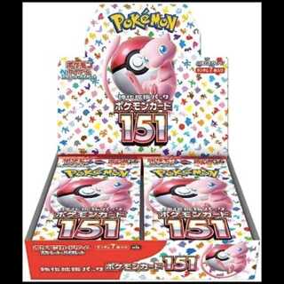 強化拡張パック「ポケモンカード151（イチゴーイチ）」 未開封BOX  1BOX