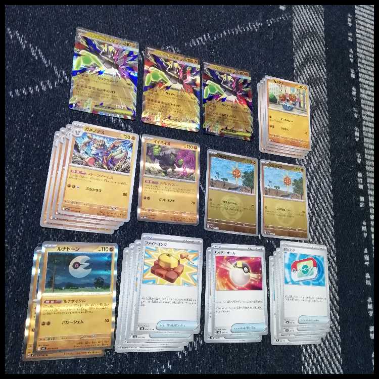 ポケモンカード　デッキ　メガジガルデex　ガメノデス　[04841] 1枚
