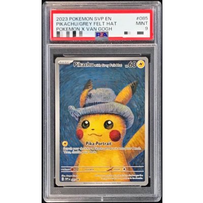 ポケモンカードゲーム Pikachu with Grey Felt Hat 60HP 状態難/PSA9鑑定済〕Pikachu with Grey Felt Hat(ゴッホピカチュウ)【P