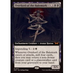 [EX+](フルアート)ベイルマークの大主/Overlord of the Balemurk《英語》【DSK】 1枚