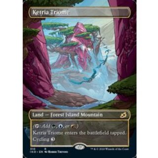 [EX+](ショーケース枠)ケトリアのトライオーム/Ketria Triome《英語》【IKO】 1