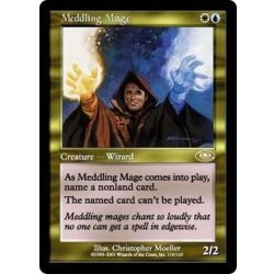 [EX+]翻弄する魔道士/Meddling Mage《英語》【PLS】 1枚
