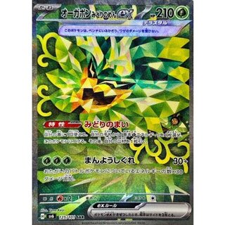 オーガポンみどりのめんex【SAR】{125/101} 1枚