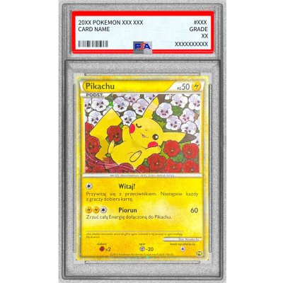 〔※状態難/PSA10鑑定済〕ピカチュウ(ポーランド)【-】{PW} 1枚