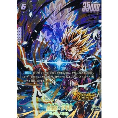 孫悟飯：少年期(パラレル/金文字)【SR☆】{FS09-10} 1枚