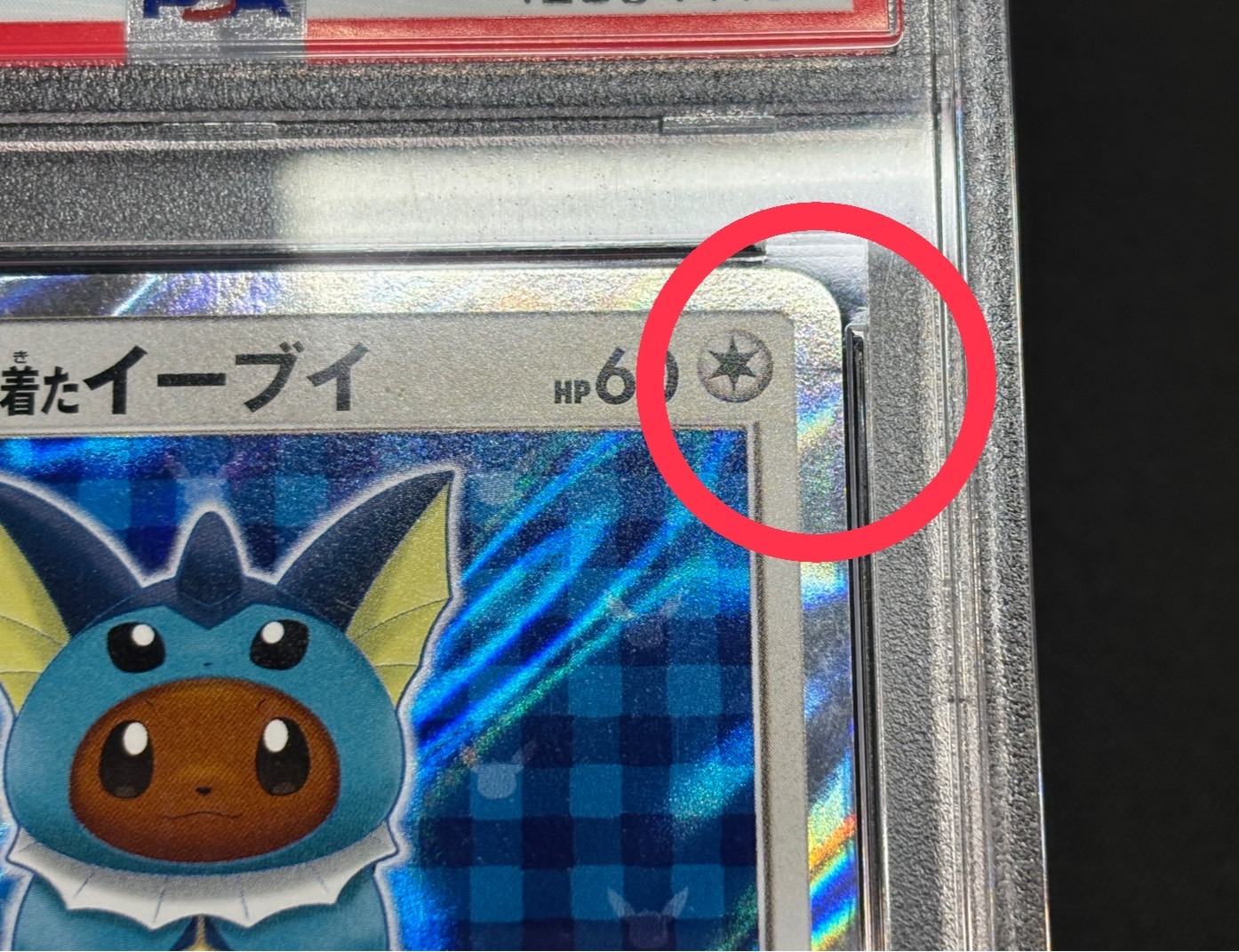 〔※状態難/PSA10鑑定済〕ポンチョを着たイーブイ(SW)【P】{137/SM-P} 1枚