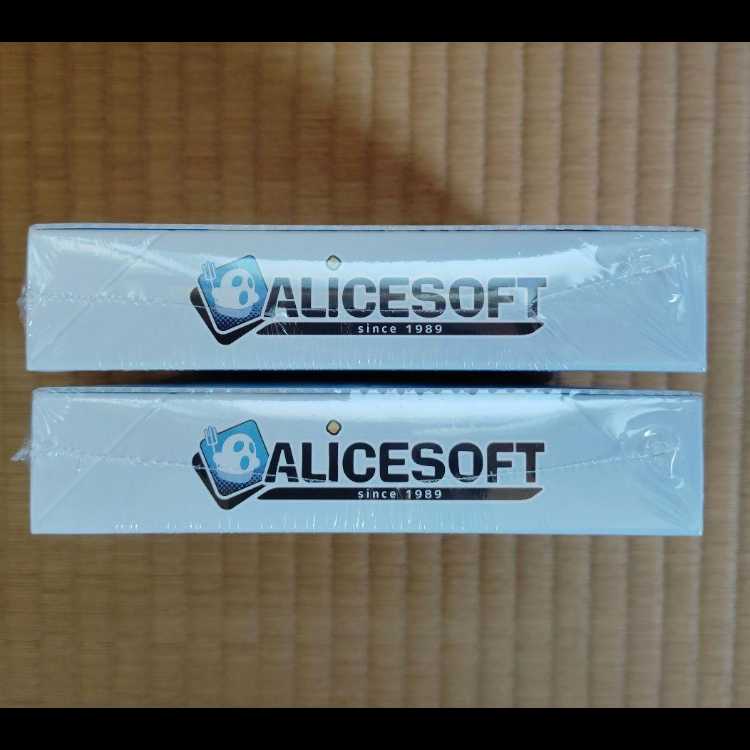 【新品未開封シュリンク付き】ヴァイスシュヴァルツロゼ ブースターパック アリスソフト 2BOX 2BOX