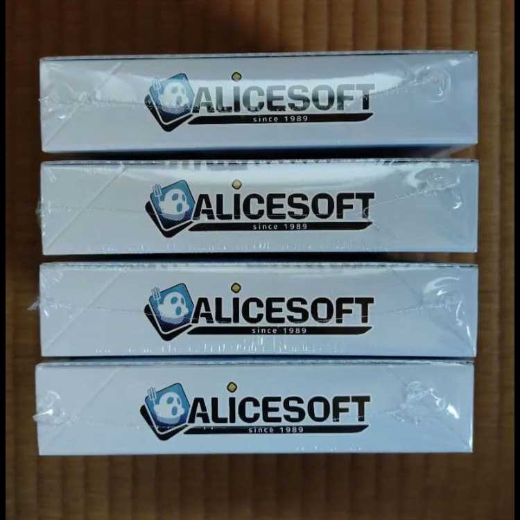 ヴァイスシュヴァルツロゼ ブースターパック アリスソフト 4BOX　【新品未開封シュリンク付き】 4BOX