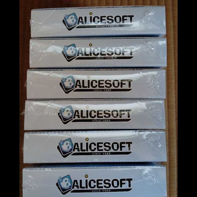 ヴァイスシュヴァルツロゼ ブースターパック アリスソフト 6BOX　【新品未開封シュリンク付き】 6BOX