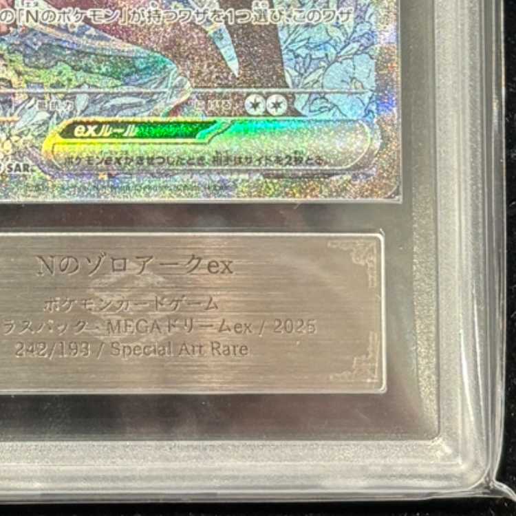 【ARS10】 Nのゾロアークex (SAR) {242/193} [M2a/MEGAドリームex] [MEGA] 1枚