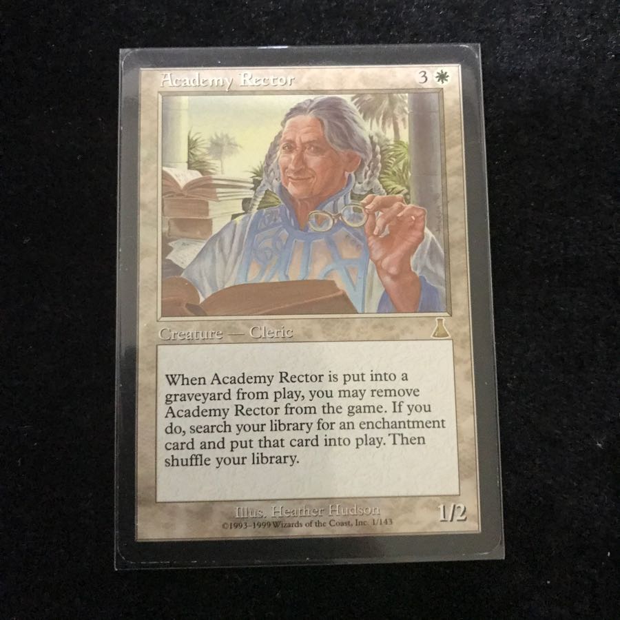 アカデミーの学長/Academy Rector 英1枚