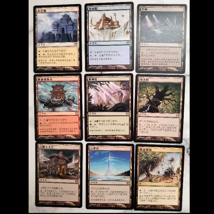 神河物語レア土地セット 中文簡体字版 1枚